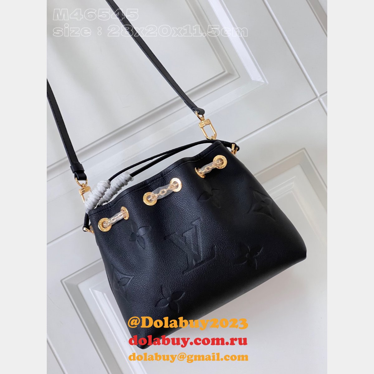 Louis Vuitton M46545 Replica Trianon Monogram Empreinte Bag