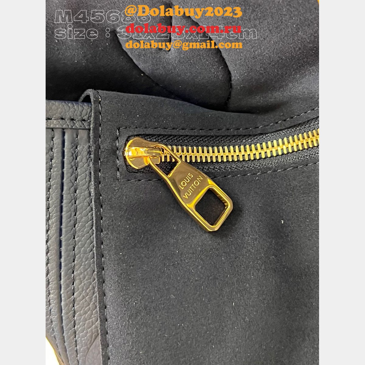 Neverfull 7 Star Tote Bag Knockoff Louis Vuitton M45686 Navy