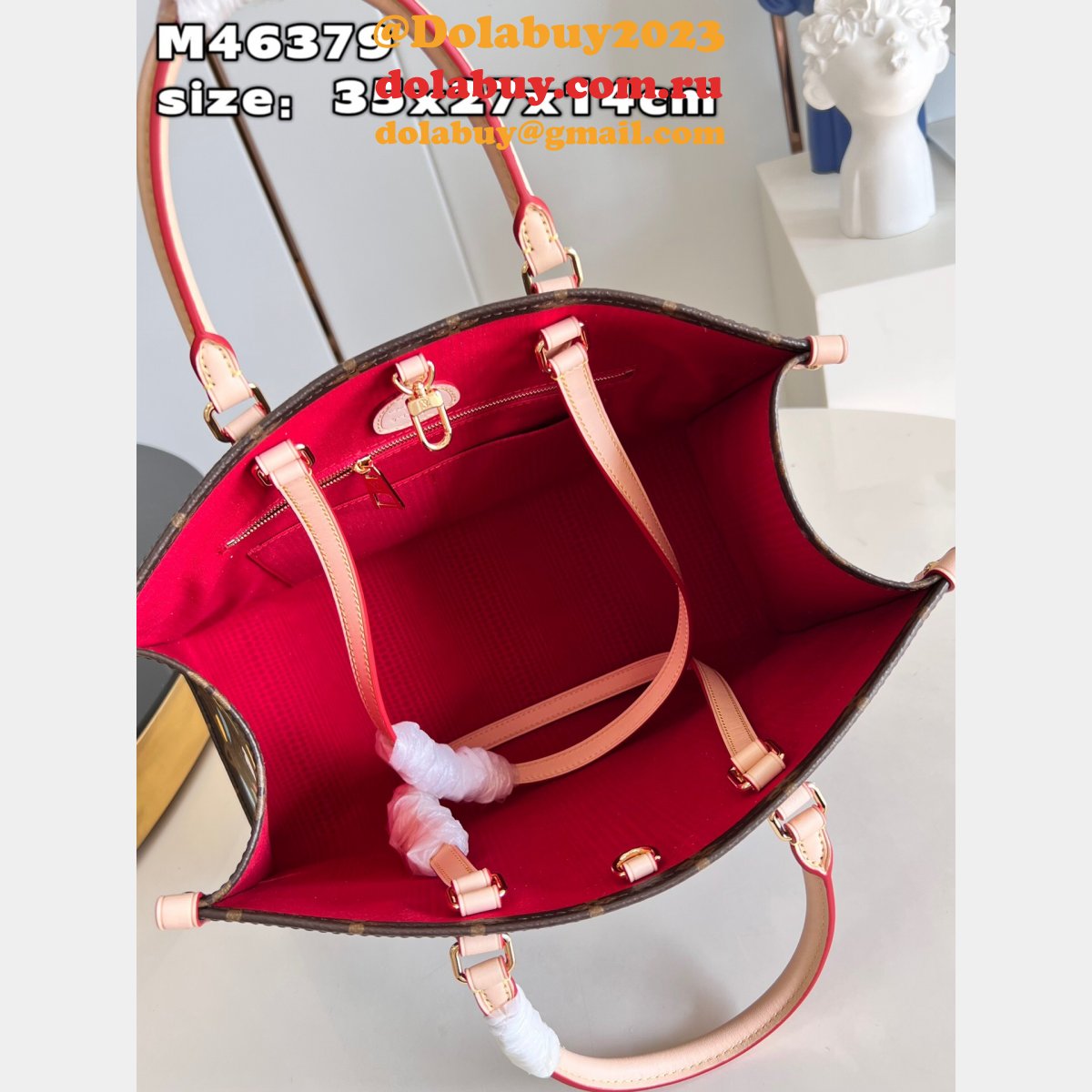 Perfect Louis Vuitton M46379 LV x YK OnTheGo Cheap Monogram