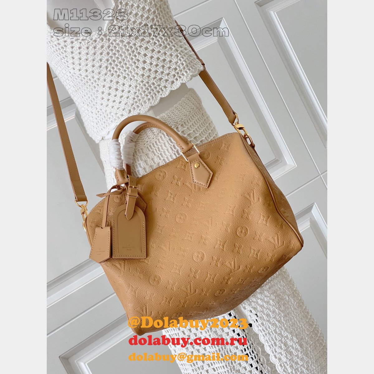 Best Louis Vuitton Replica M11323 Speedy Soft 30 Mirror