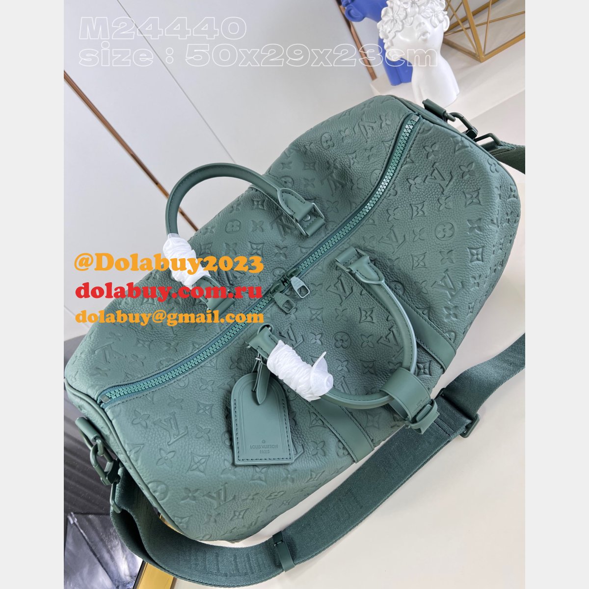 Best Fashion Luxury Keepall Bandoulière 50 LV M24440 Replica Handbags
