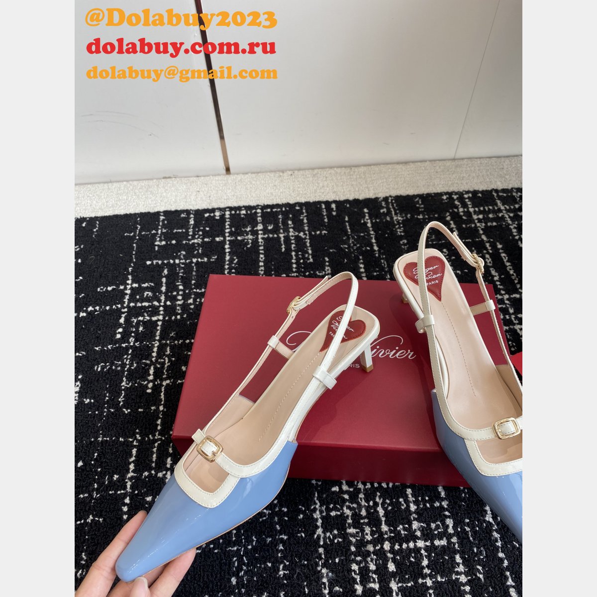 roger u1u1er wholesale slingback heels designer knockoff shoes