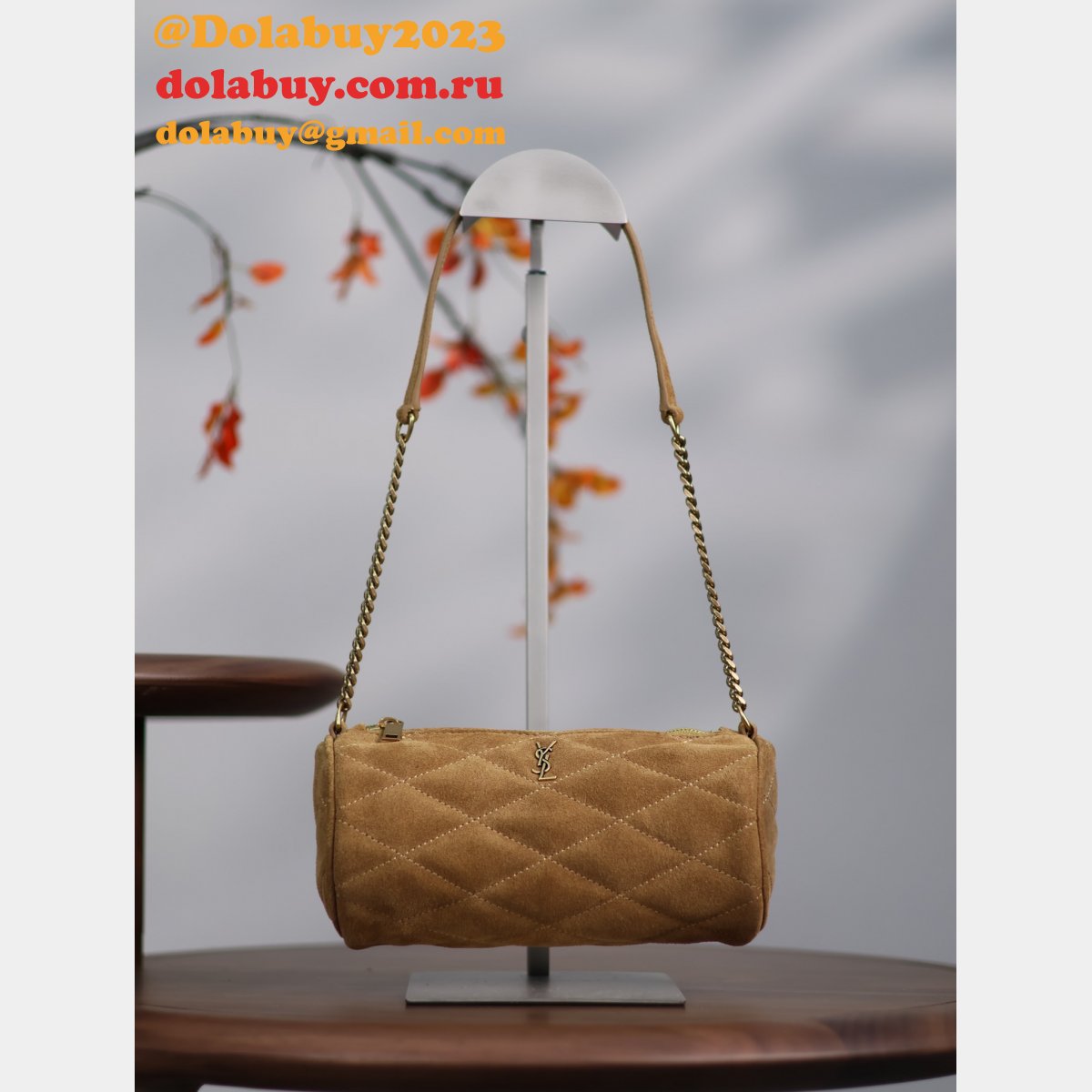 Luxury Designer 699703 7 Star YSL Sade Drum Knockoff Bag