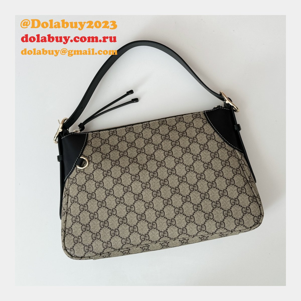 G*u*i luxury copy mirror gg emblem 815216 shoulder bag