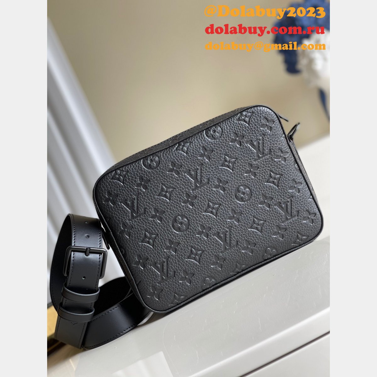 Louis Vuitton Knockoff Steamer Messenger Taurillon Monogram M57307 Bags