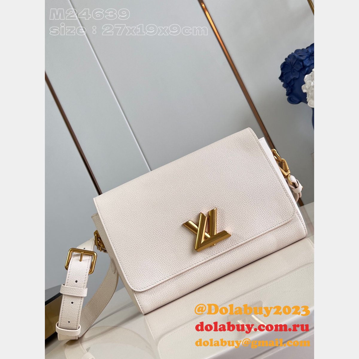 Top Wholesale Luxury Louis Vuitton Fake Soft Twist M24639 Bag