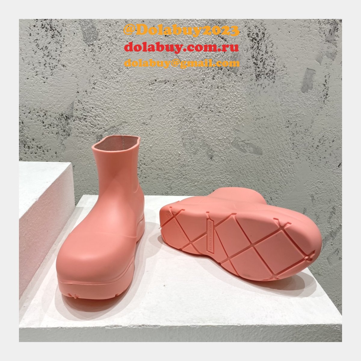 best top quality replica b0tte*a Ven*ta rain boots dupe shoes
