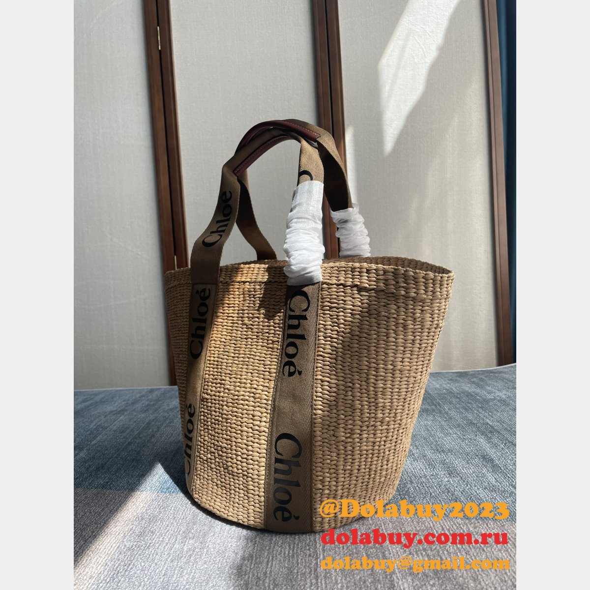 Best Replica Chloe Large Woody Basket shoulder bag
