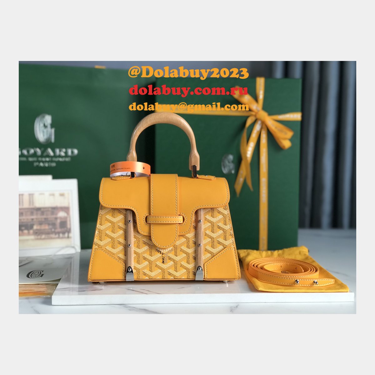Goyard Best Quality Fake Saïgon 020192 Replica Bags Store