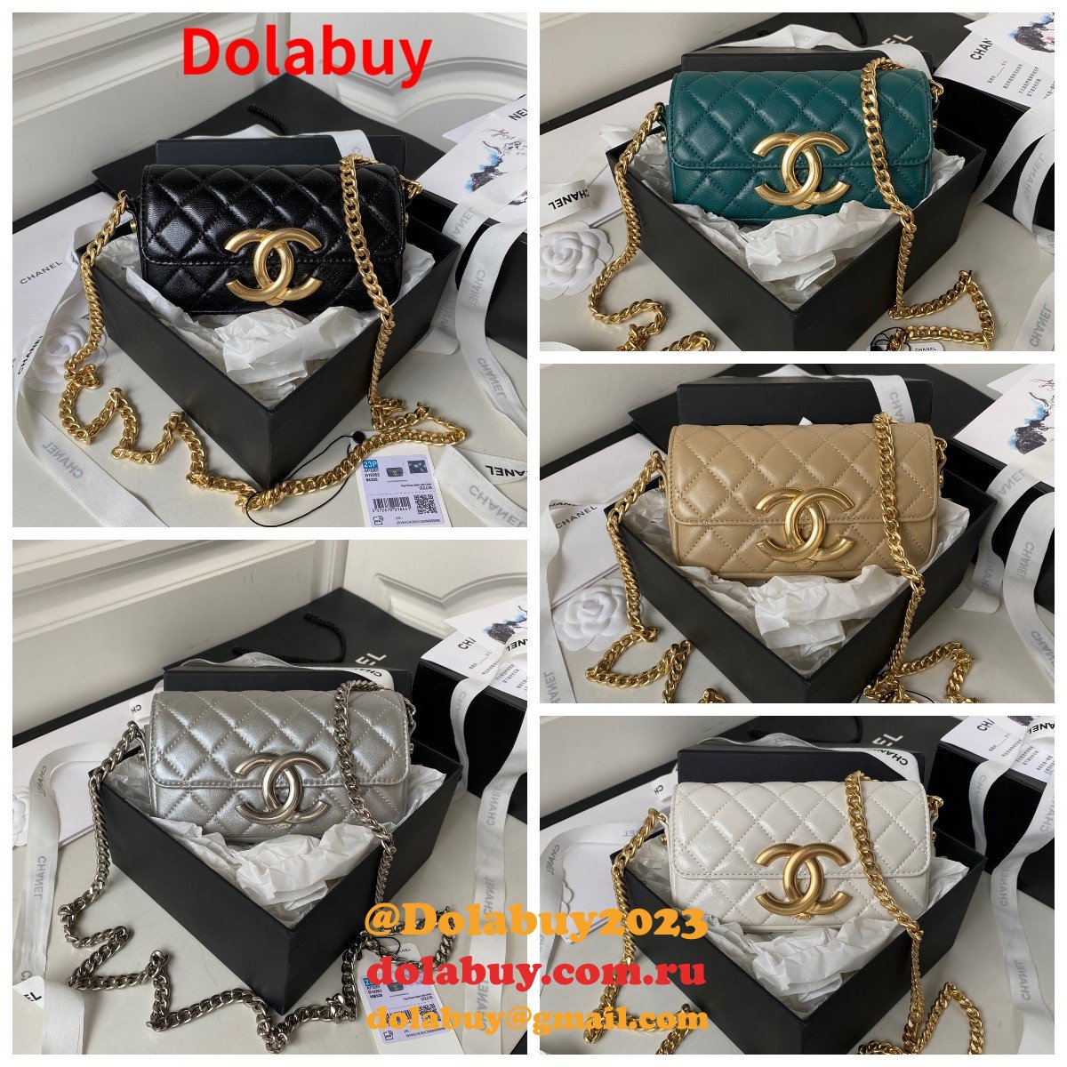 Wholesale High Quality AS3207 Flap Fake Bags