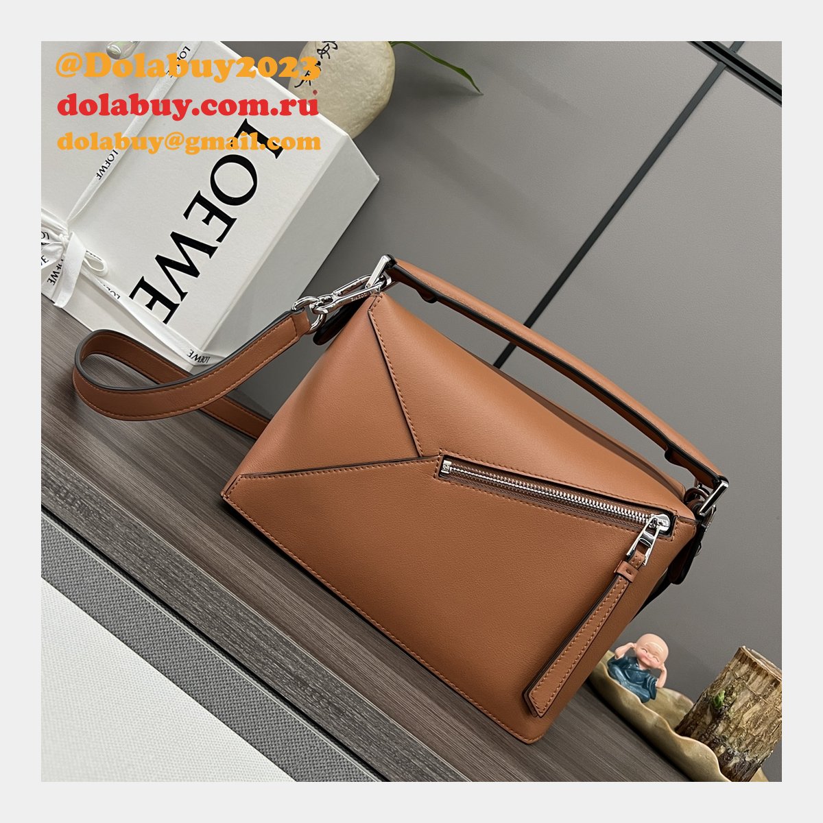 Fashion Small Puzzle Bag In Classic Calfskin 24CM