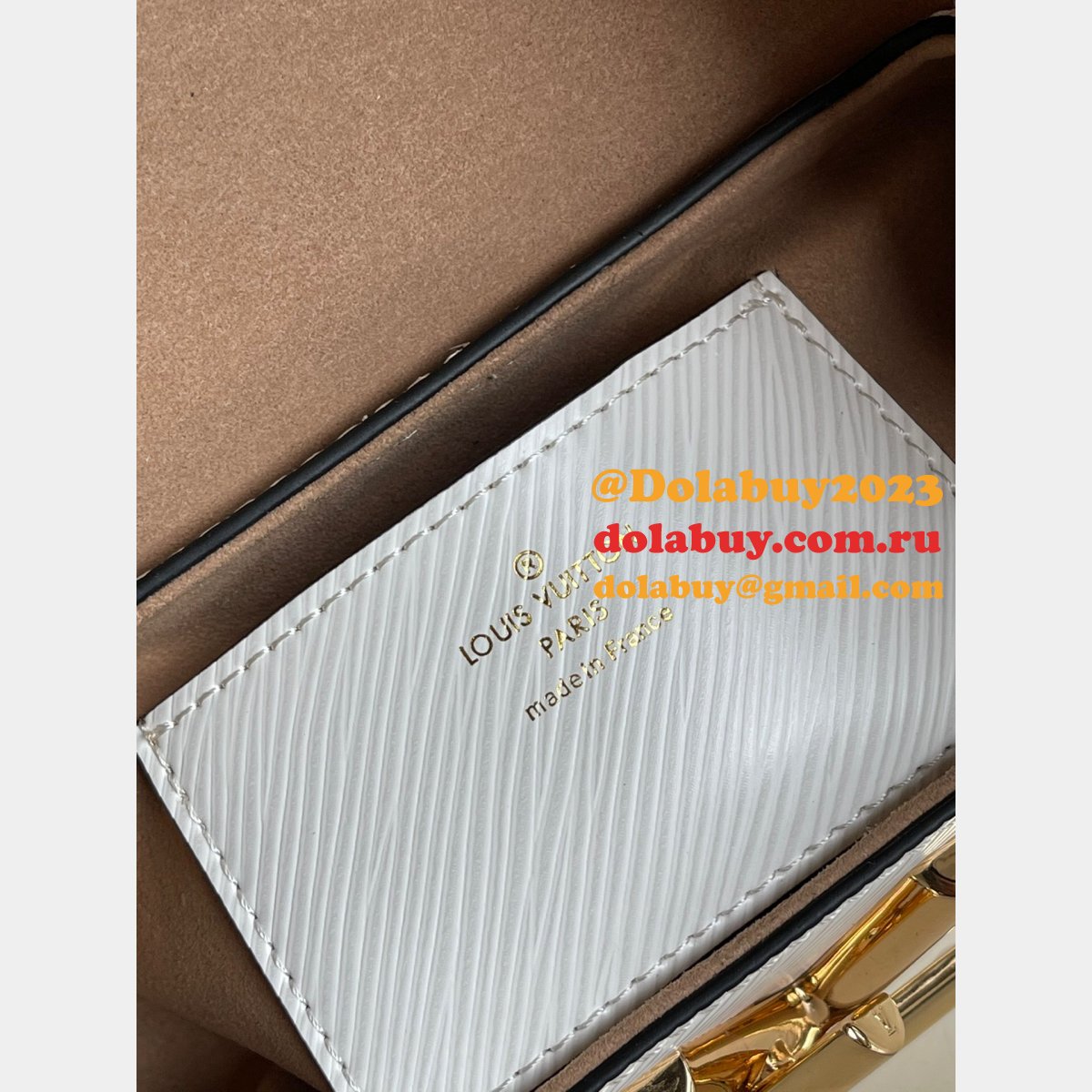 Louis Vuitton Replicas Twist PM Epi Leather M50332 Black/White 7 Star