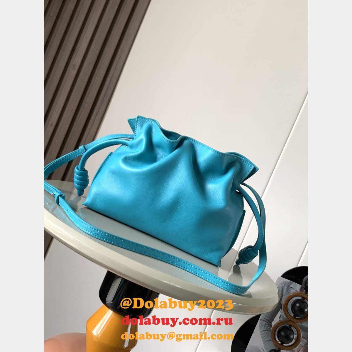 Replica Loewe Mini Flamenco Clutch In Nappa Calfskin 23CM