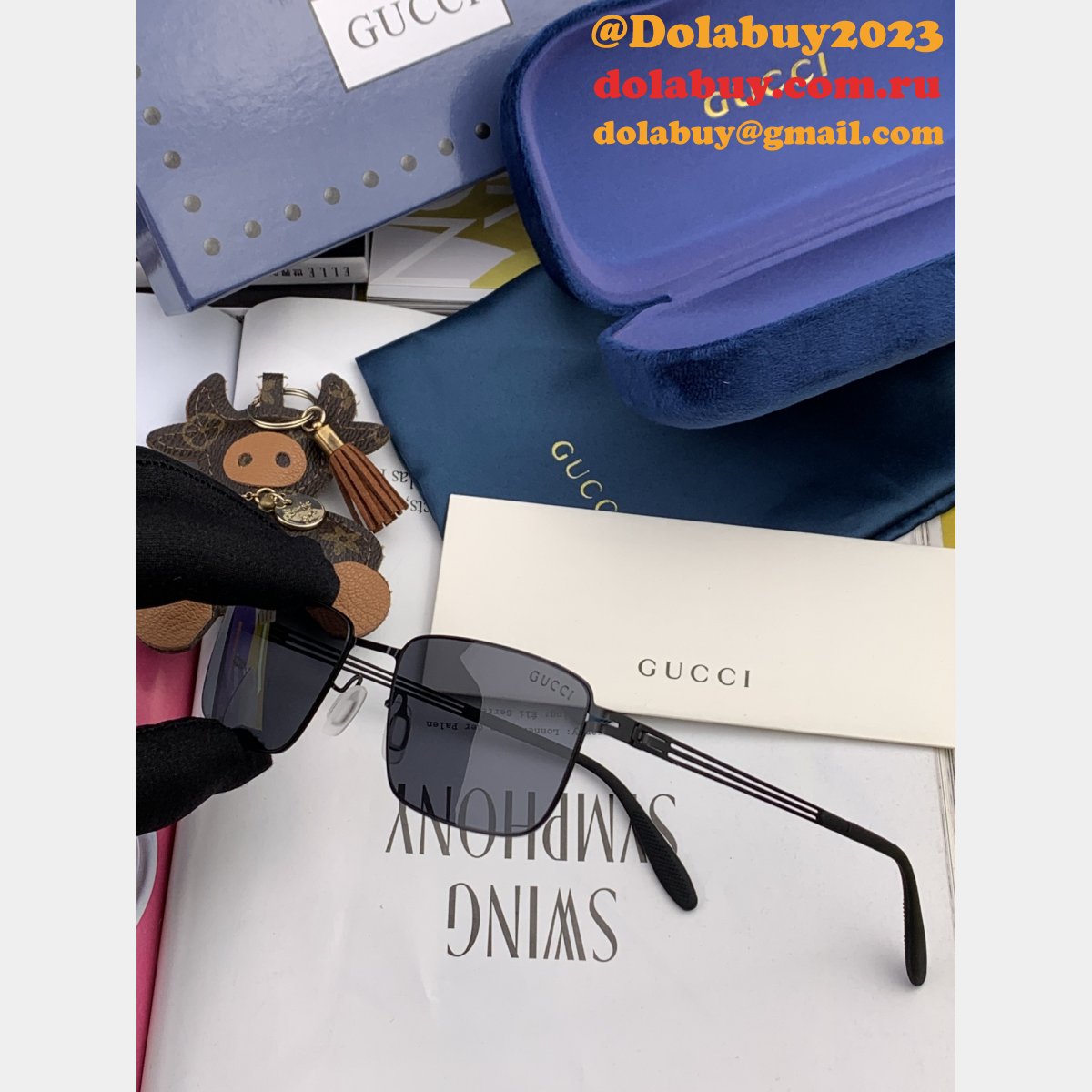G*u*i high quality inspired g0502/7708/1731/1201 replica sunglasses