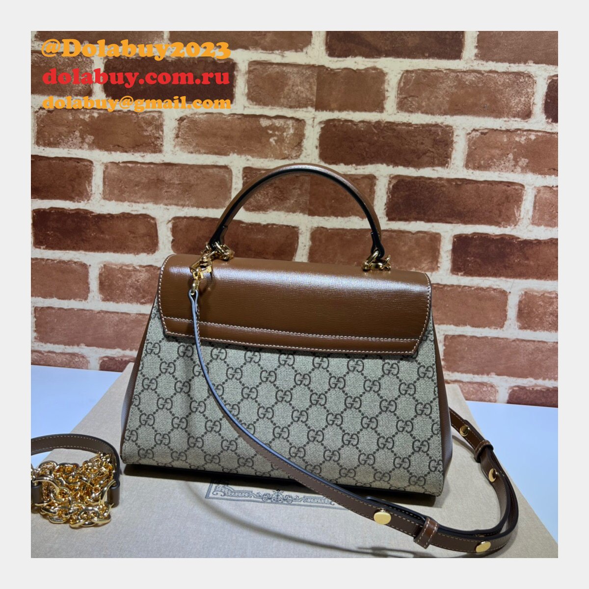 replicas G*u*i high-end horsebit 1955 top handle 702049 bags