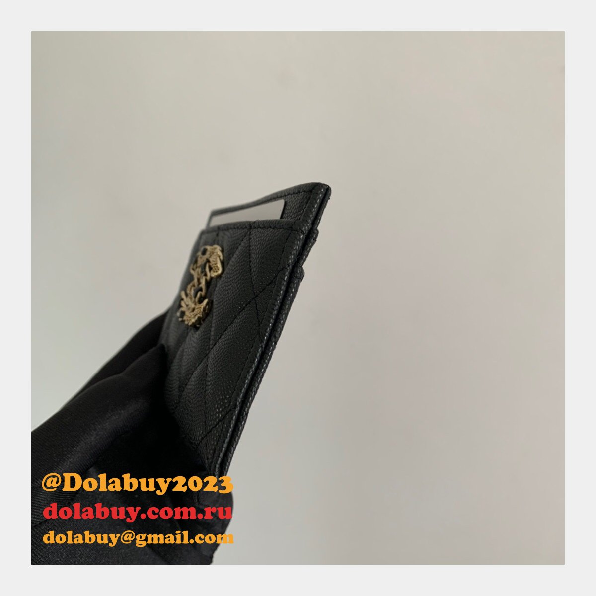 Fake AP1843 Wallets Replica Black Bags