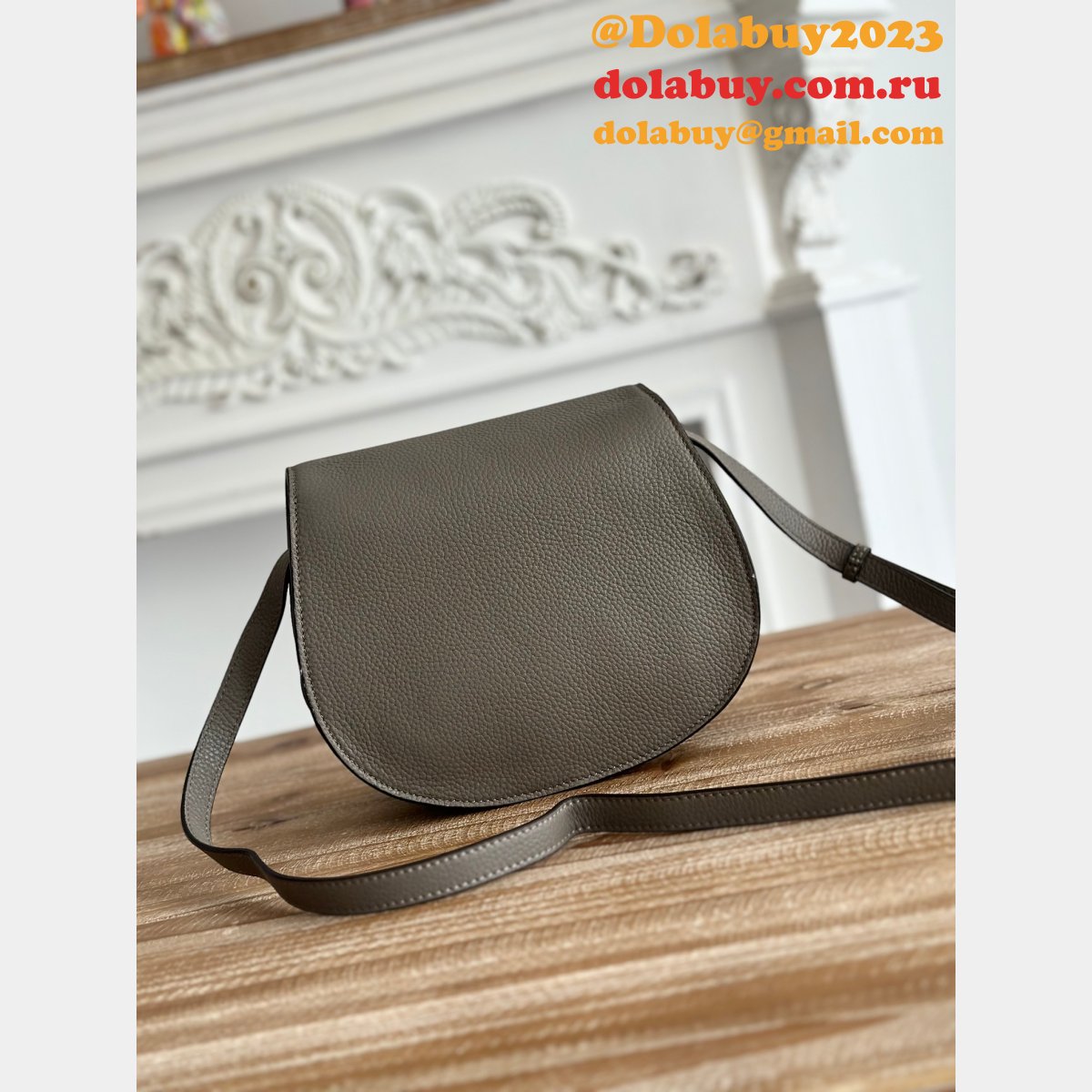 Top Quality Chloe Marcie Cowhide 1:1 Mirror Handbag