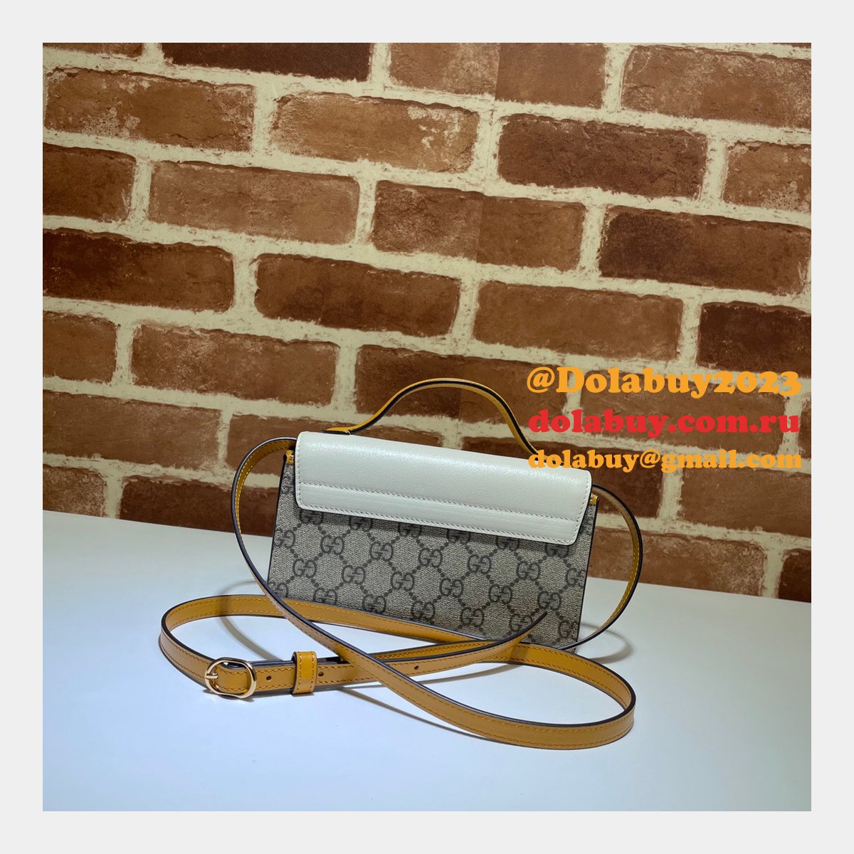 G*u*i replica 7 star 652683 padlock mini bag gg supreme cheap
