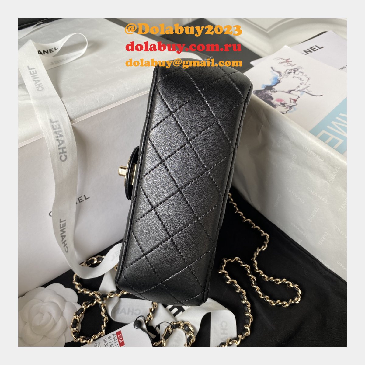 Top Quality Designer AS4140 Flap 1:1 Mirror Replica Handbag