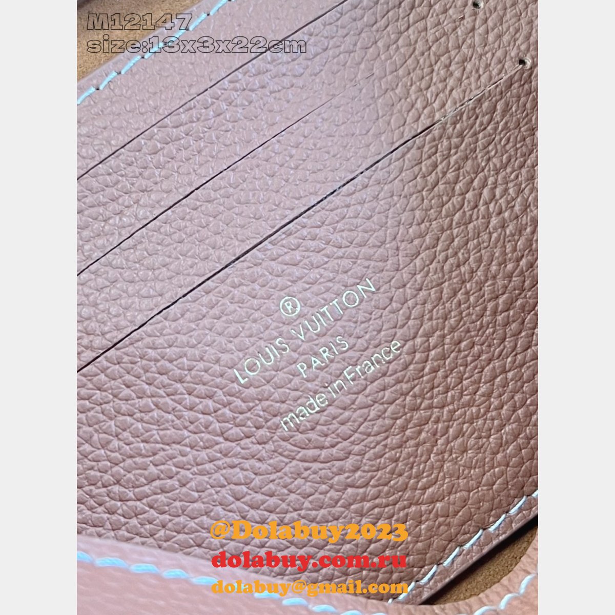 Louis Vuitton Designer Wallet On Chain Low Key M12147 Brown Bag