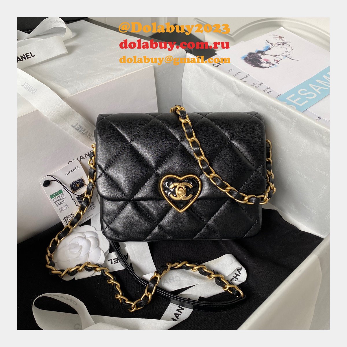 Sell Designer Replica AS3979 Flap Luxury High Handbag