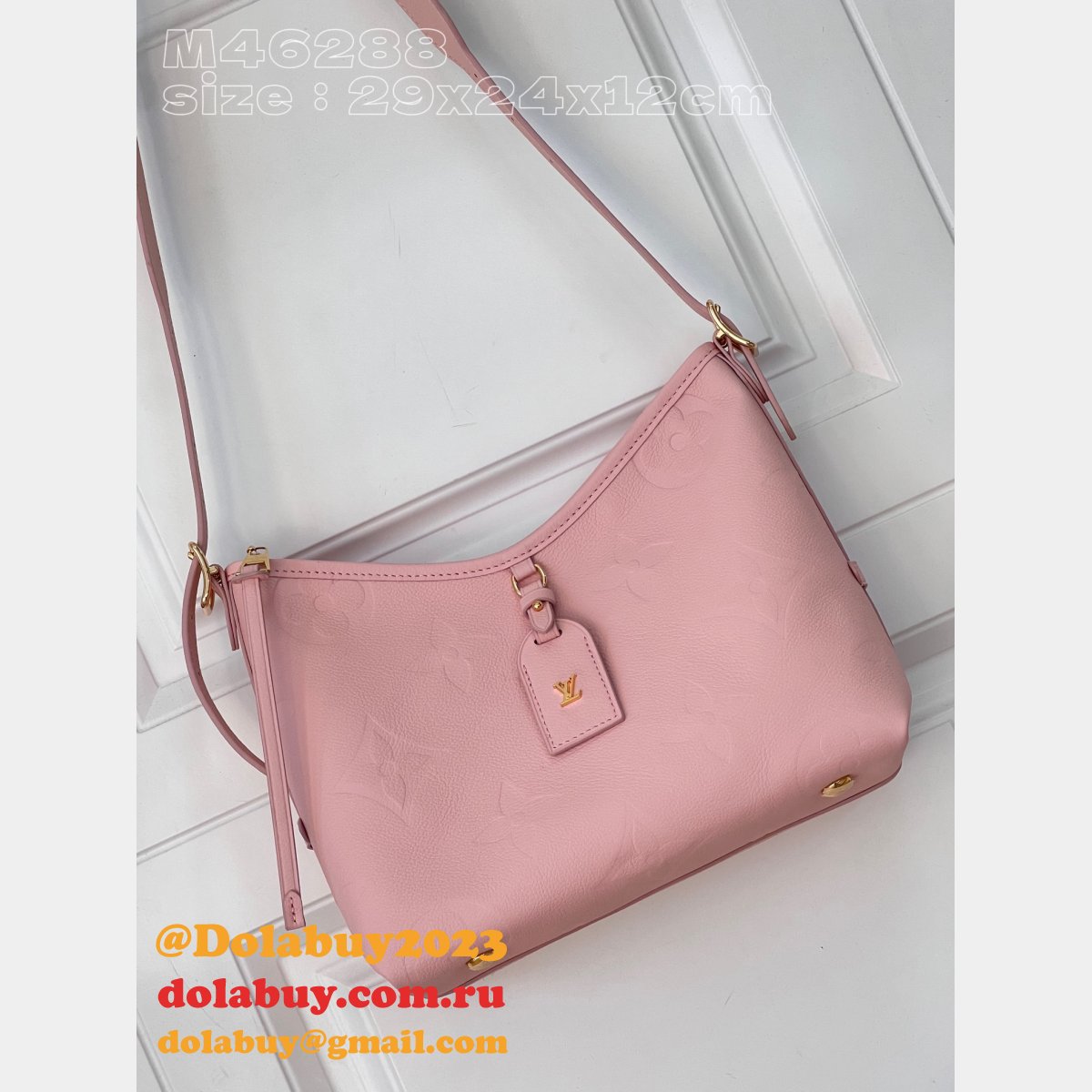 Replicas CarryAll PM Best AAA+ Louis Vuitton M47082 Pink Bag