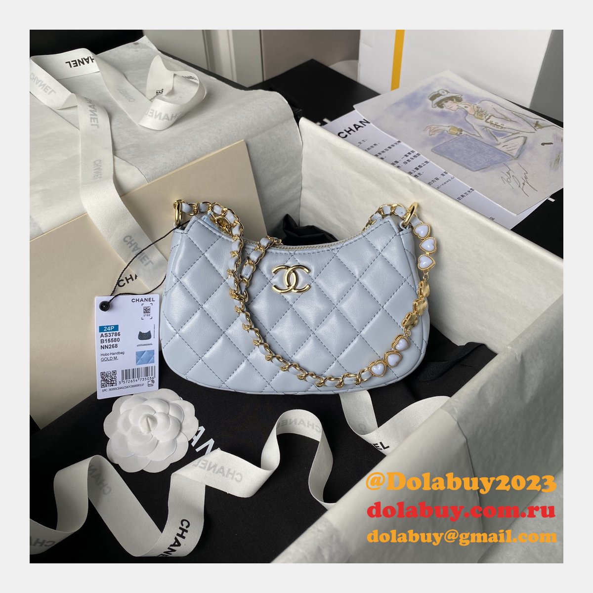 Shopping 1:1 Mirror Chain Shoulder AS3786 Replica Bags