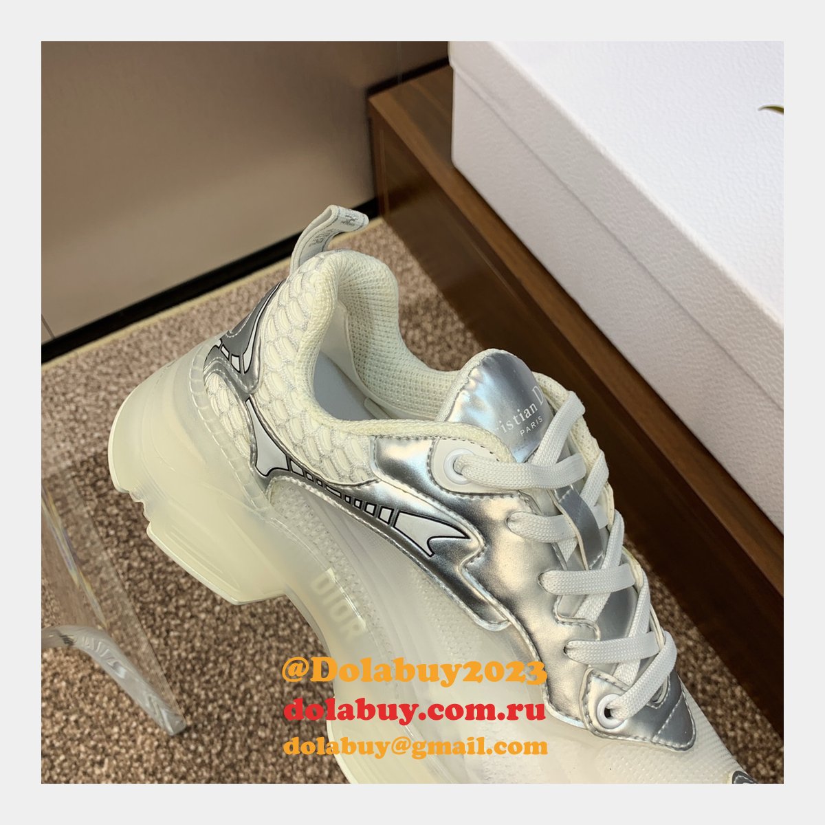 The Best Replicas Dior Vibe Sneakers AAA+ Quality Shoes