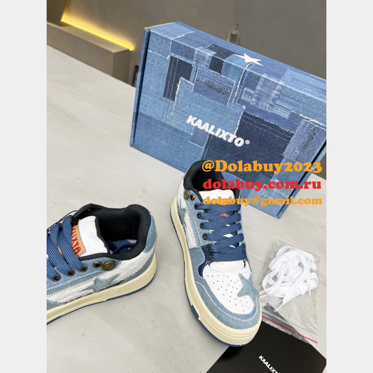 High-Quality Kaalixto Replica Sneakers Shoes Website Dolabuy