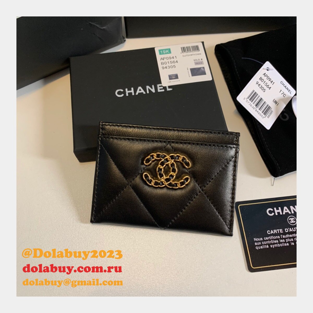 Replica AP0941 Wallets Black Handbags Online