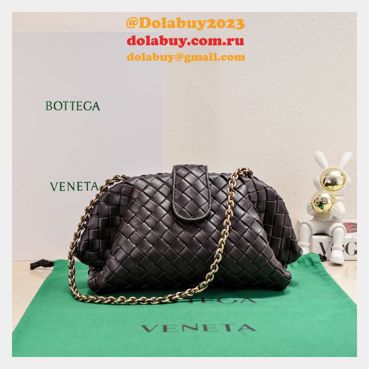 top quality b0tte*a Ven*ta teen lauren 1980 with chain