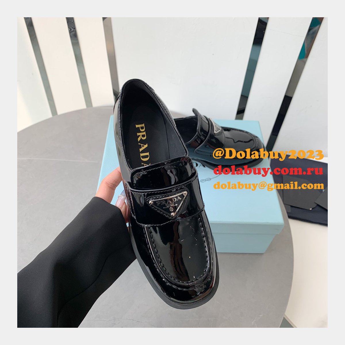 Best Designer Cheap Replica Prada Loafers Shoes