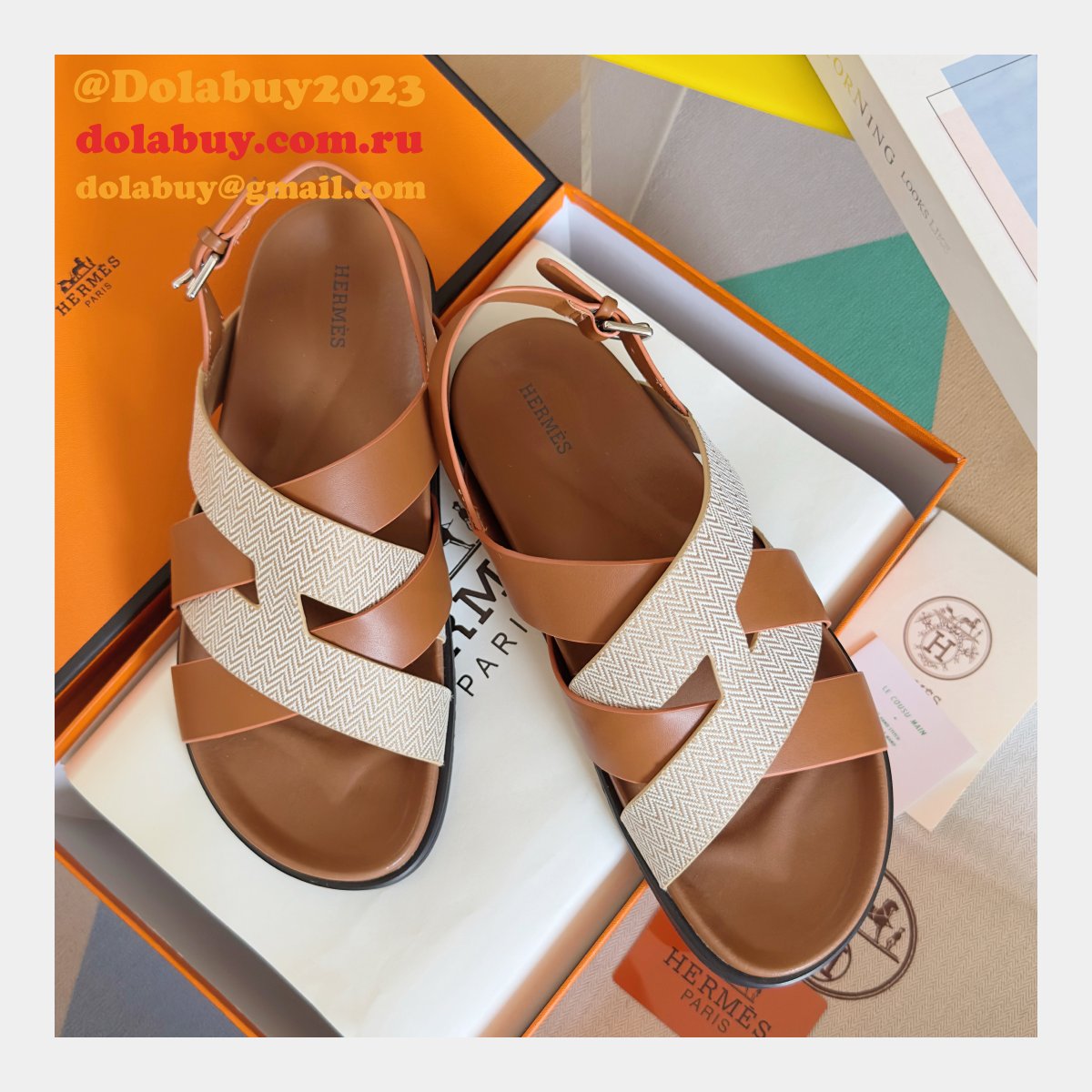 7 Star Hermes Kazimir Women Sandal