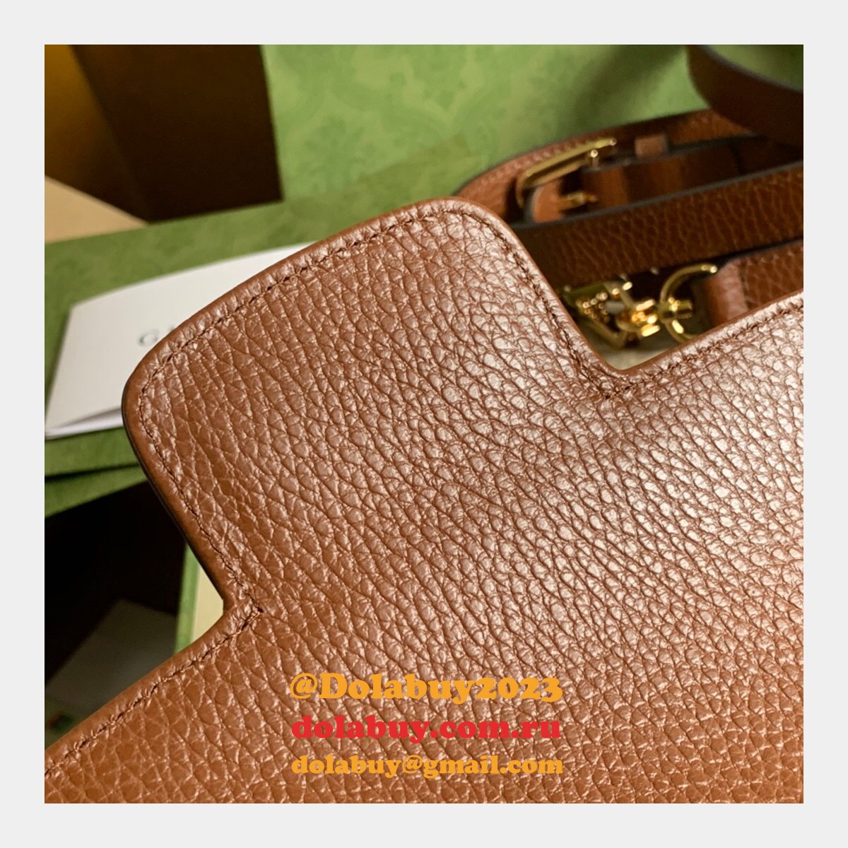 high quality G*u*i replica horsebit 1955 mini bag 658574 gg supreme canvas