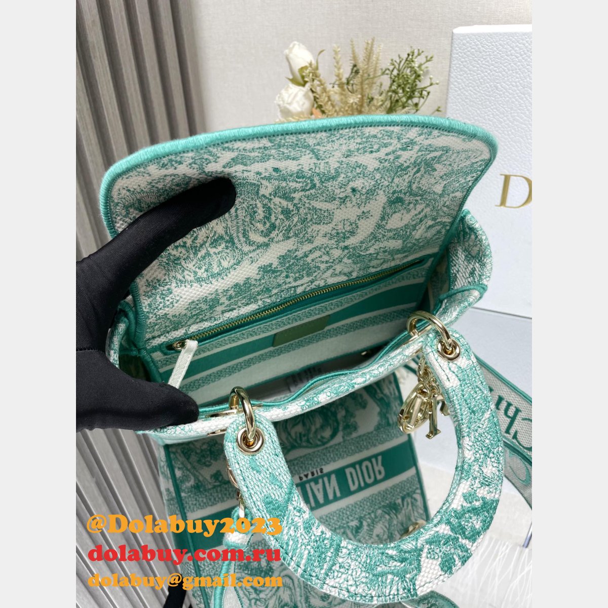 7 Star REPLICA LADY DIOR UK 24CM SHOULDER BAGS