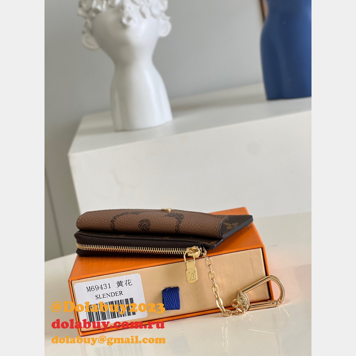 Replica Louis Vuitton Monogram Canvas Wallets M69431 Men
