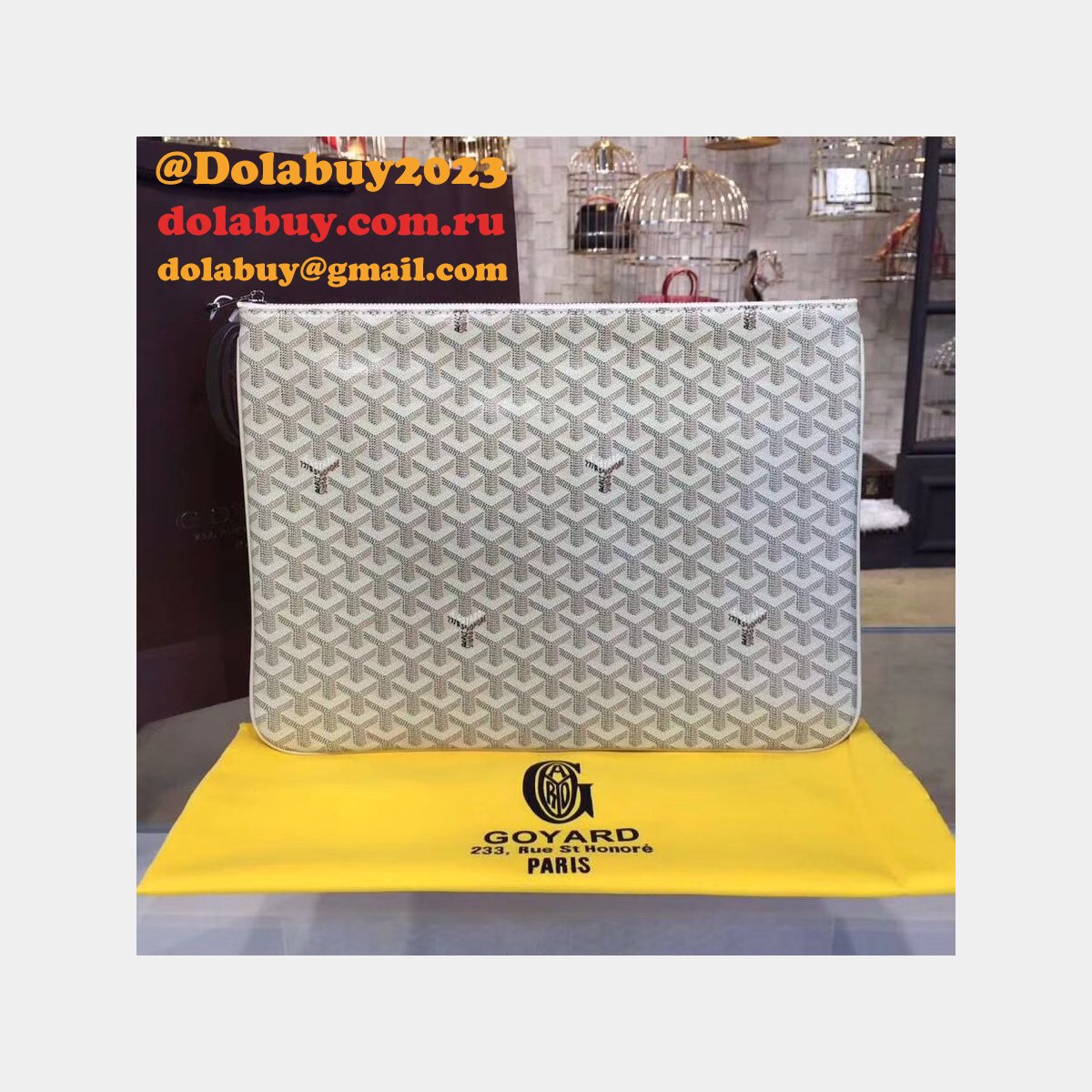 Top Quality Goyard Multi-Color Clutch AAA+ Bags