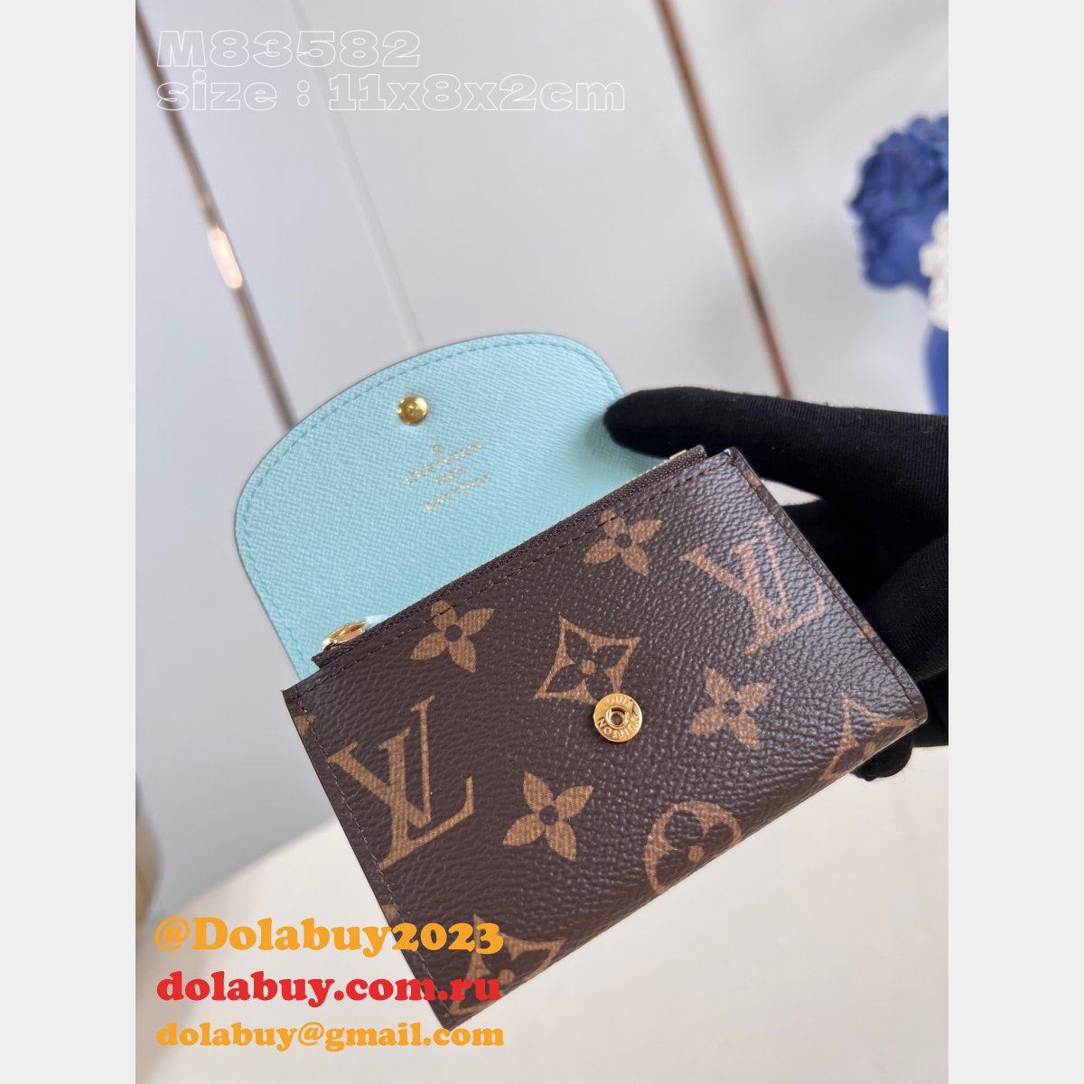 Rosalie Coin Purse M83582 Green Designer Louis Vuitton Inspired Bag