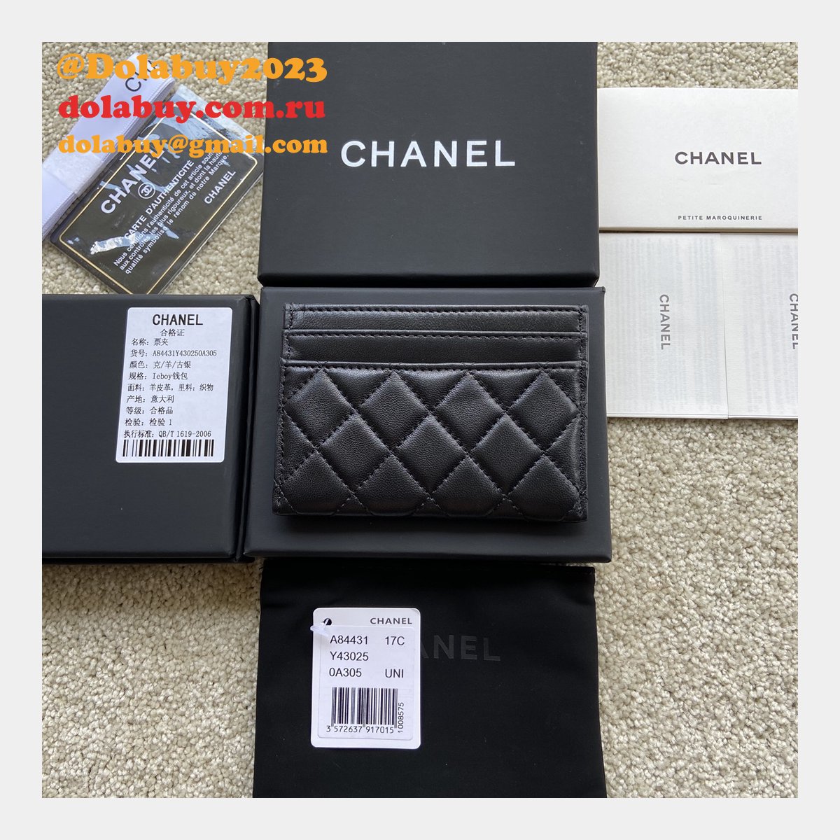 Top Quality 84431 CARD HOLDER CC wallet
