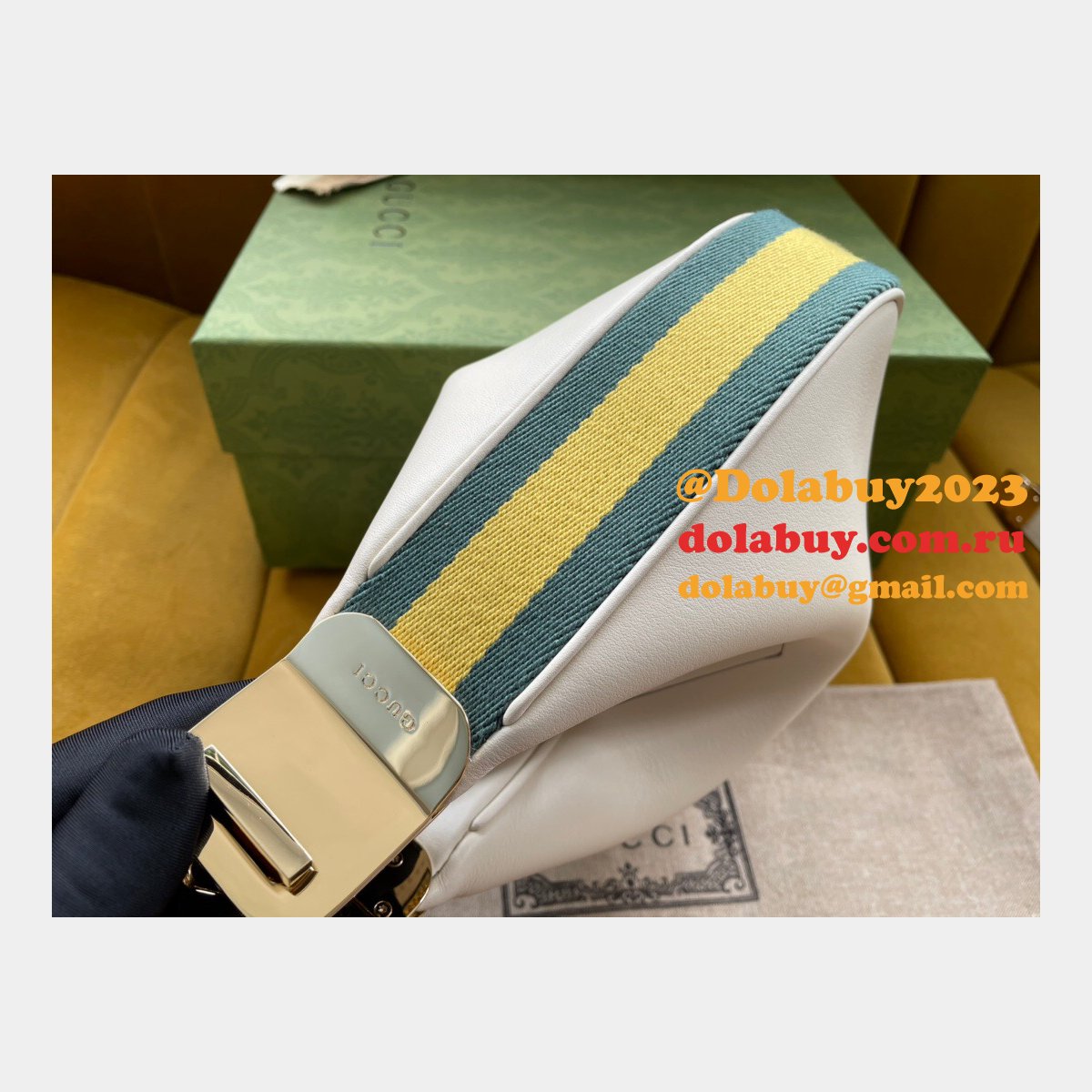 best fake designer G*u*i 699409 attache small shoulder bag