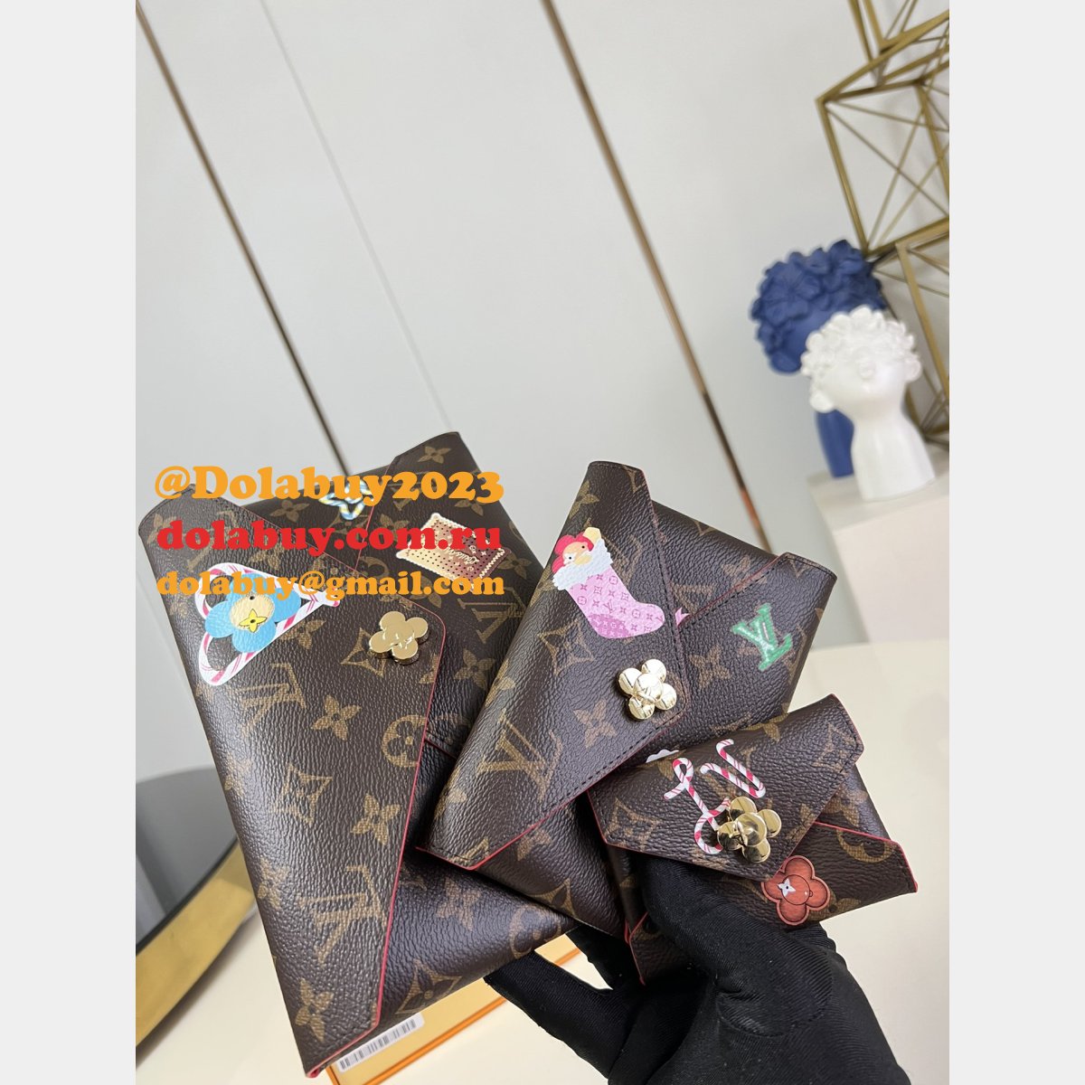 Louis Vuitton Copy AAA+ M12203 Kirigami Pochette Bag
