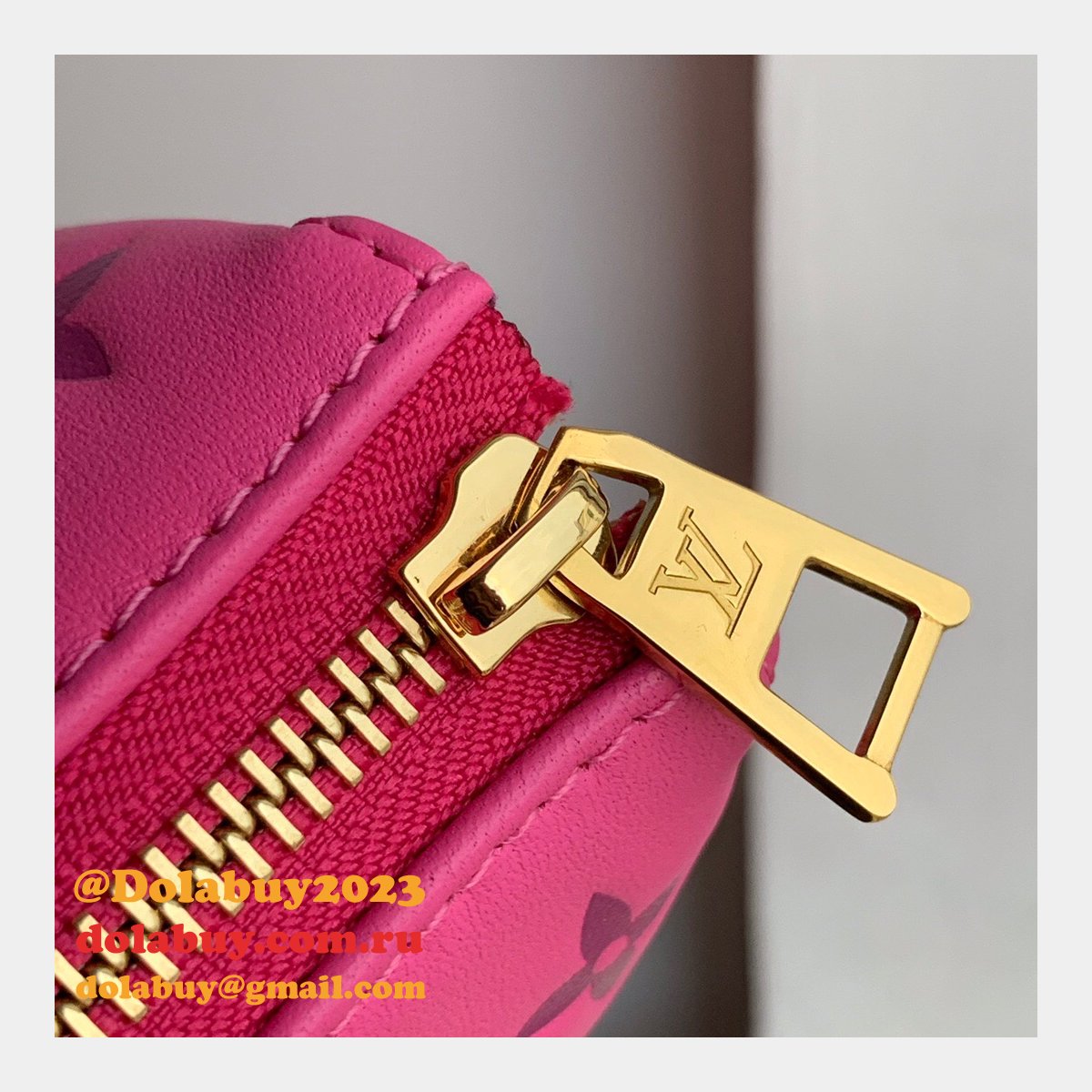 Quality Louis Vuitton Best Coussin PM H27 M58628/M58626 Pink/Blue Handbags