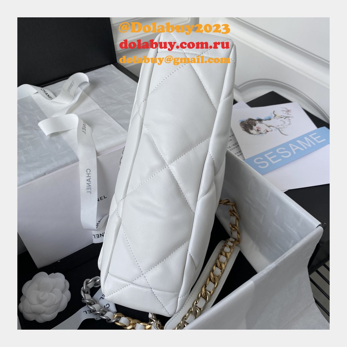 FASHION REPLICA PERFECT CC 19 FLAP BAG 26/30CM