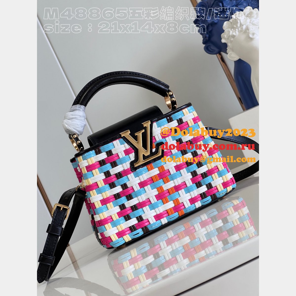 Fashion M48865/M22270 The Capucines Louis Vuitton Replica Bag