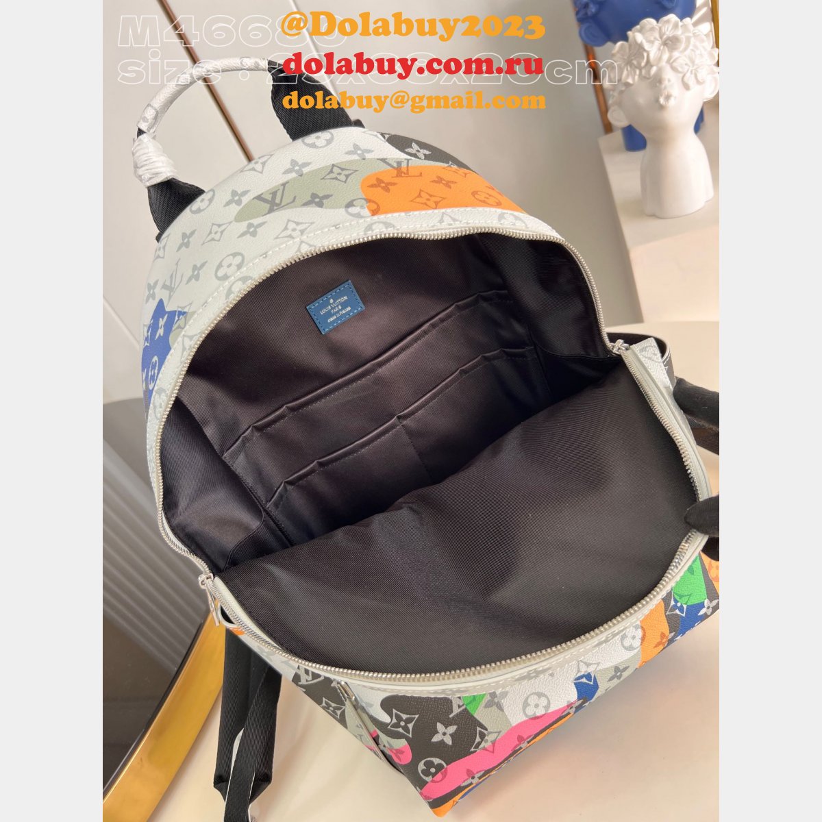 Discovery Backpack Monogram M46680 Men UK Louis Vuitton Replica Bag