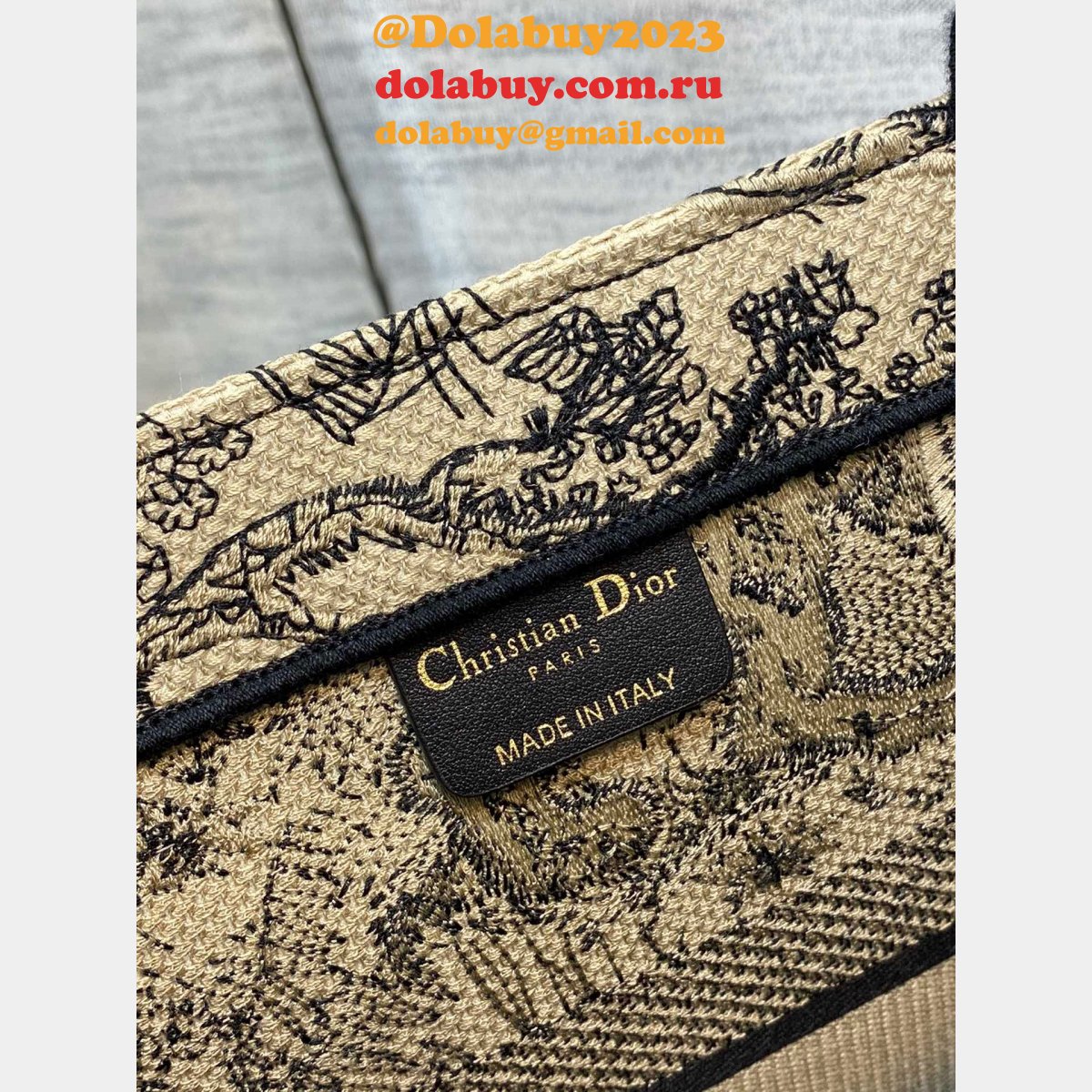 Replica Designer Christian Dior CD Book Tote 26.5/36/41.5CM Bag