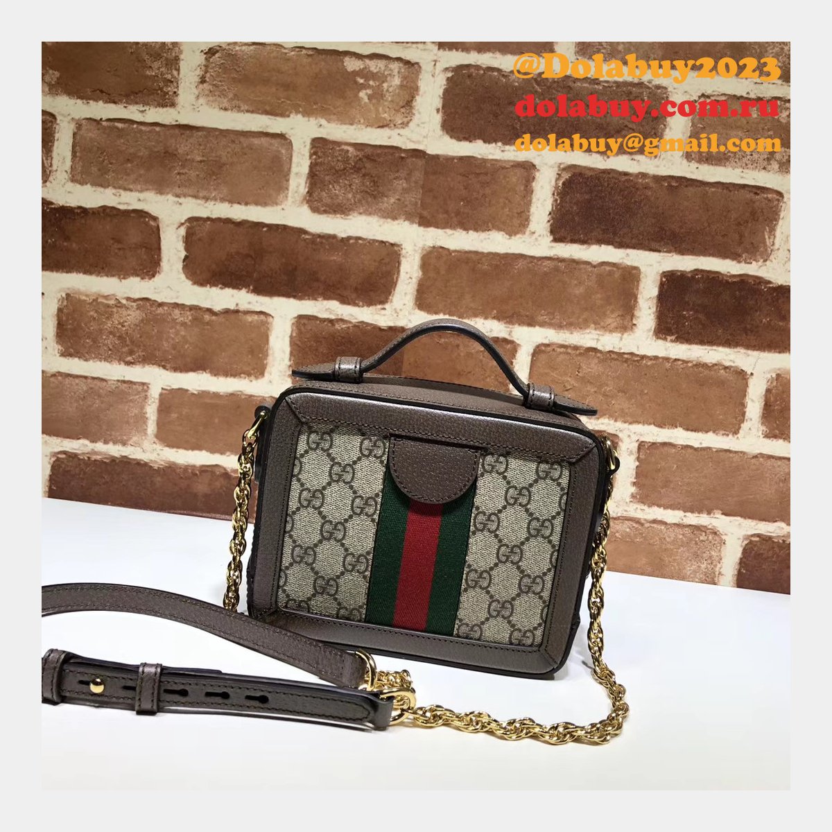 Replica GG AAA+ Ophidia Mini Shoulder Crossbody 602576 Bags for Women