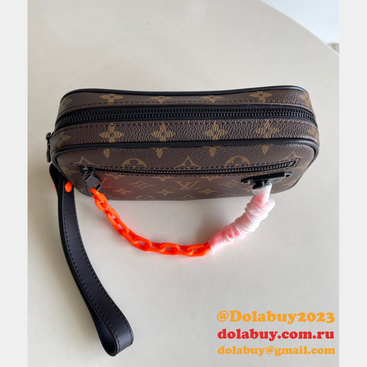 Luxury Louis Vuitton Replica M44482/M44458 Monogram Pochette Volga Bags
