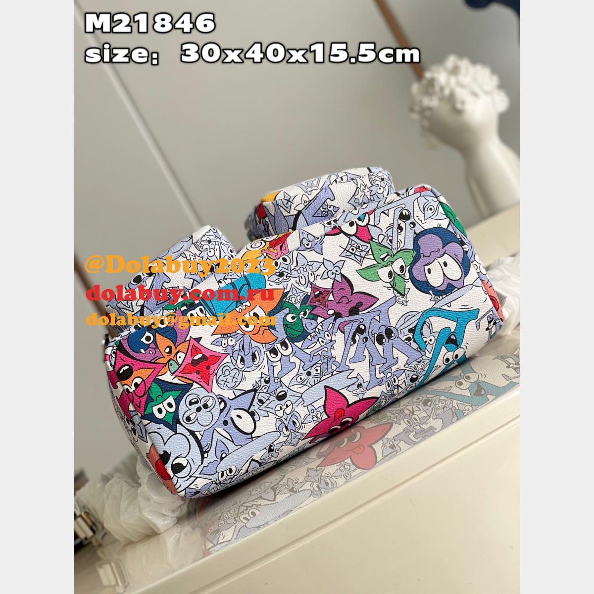 Dolabuy Replica M21846 Louis Vuitton Backpack Fashion Bag
