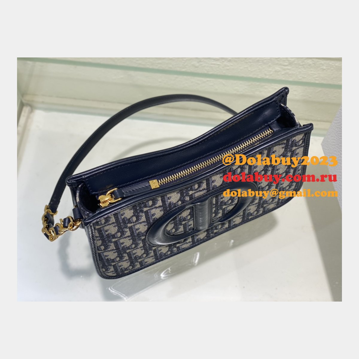1:1 Replica Dior CD Signature Hobo Winter Wave2 #9211 Bag